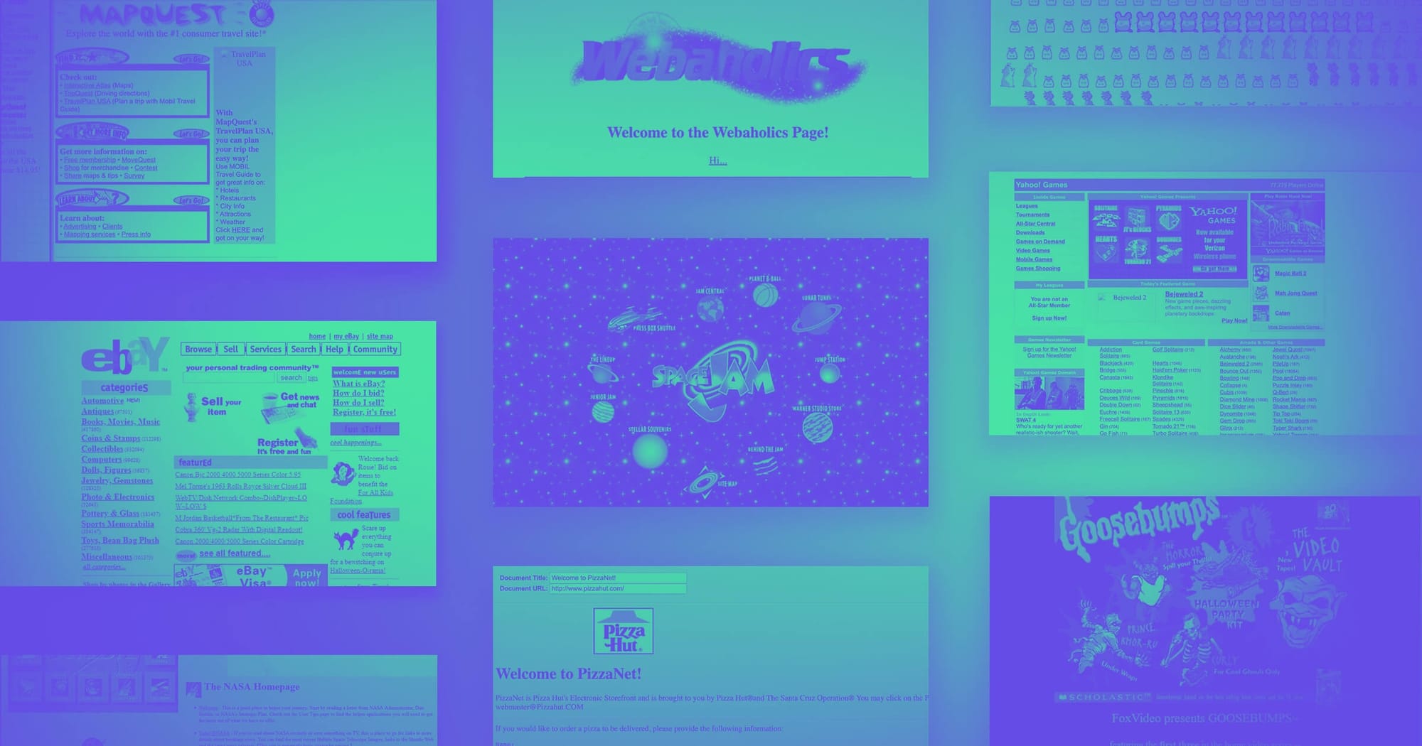 14 iconic websites that show off classic 90s web design flow Blog